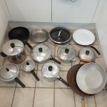 Pots and Pans (4 Magnalite Pots), Big and Small Woks
